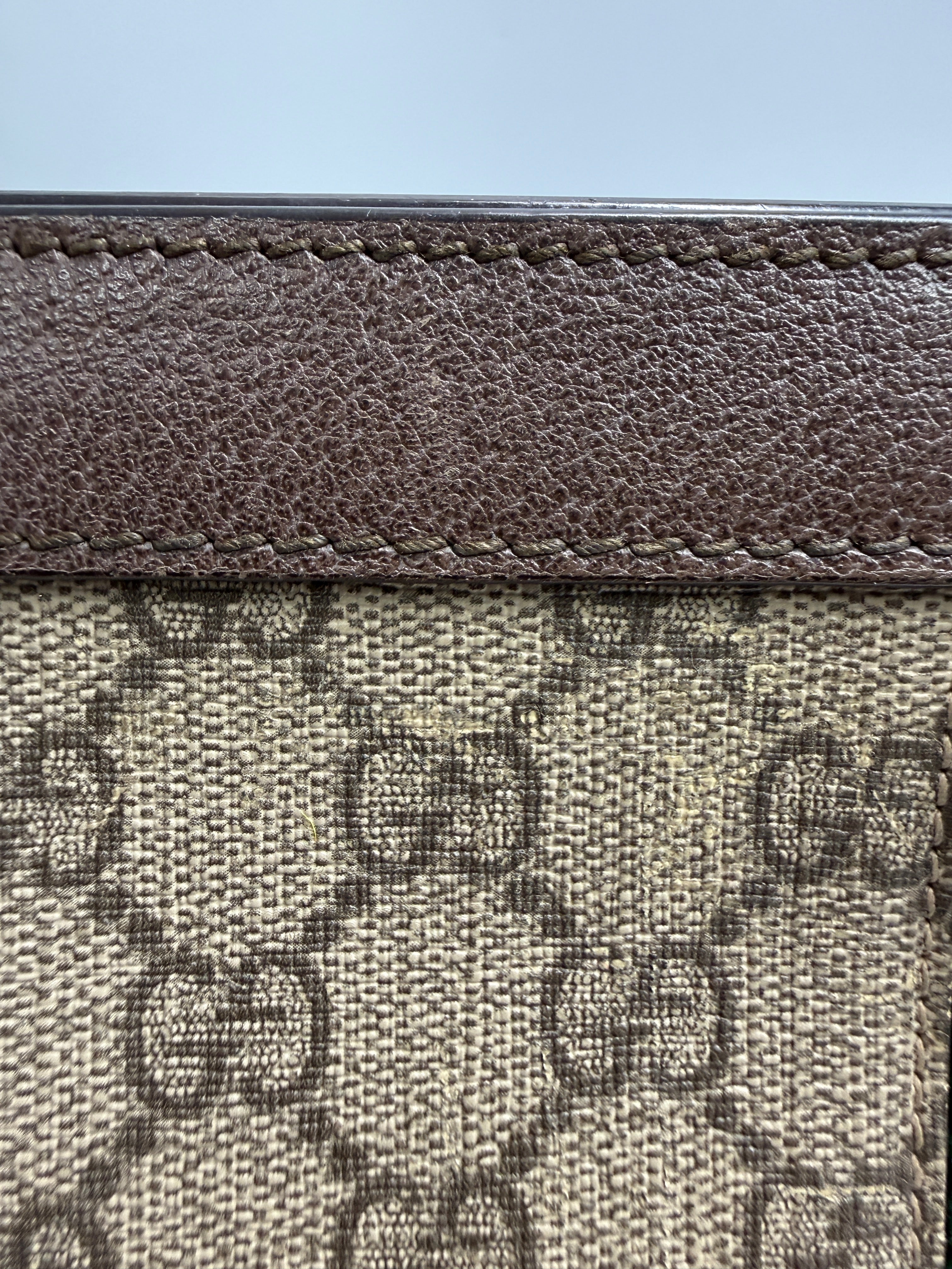 Gucci Ophidia GG Small Chain Shoulder Bag in GG Supreme Canvas
