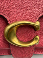 Coach Tabby Shoulder Bag 26 in Pink Polished Pebble Leather