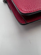 Gucci Dionysus Red Leather Small Shoulder Bag