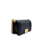 Chanel Black Small Leboy