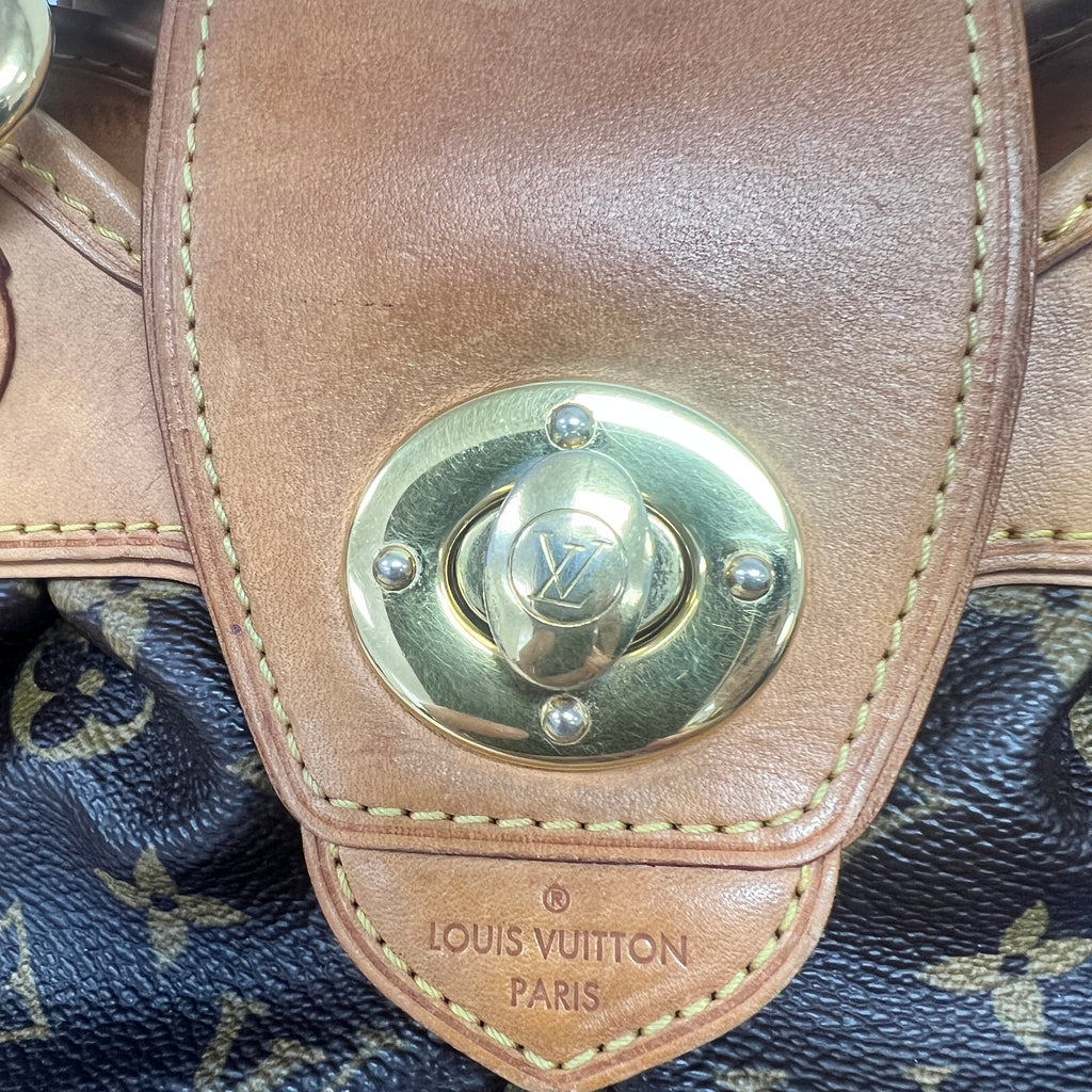 Louis Vuitton Vintage Boetie MM in Monogram Canvas and Vachetta Leather