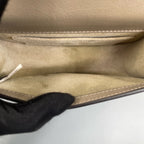Chloé Small Nile Bracelet Bag in Motty Grey Calfskin & Suede