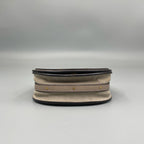 Chloé Small Nile Bracelet Bag in Motty Grey Calfskin & Suede