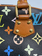 Louis Vuitton x Takashi Murakami Monogram Multicolore Trouville in Noir