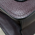 Tabby Shoulder Bag 26 Burgundy