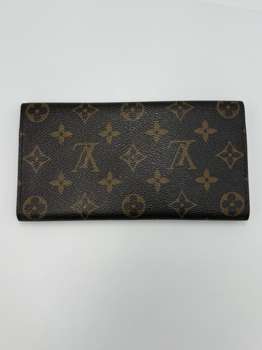 Louis Vuitton Josephine Wallet Monogram Canvas – Red Leather Interior