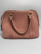 Gucci Medium Microguccissima Dome Top Handle Bag in Dusty Pink