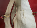 Gucci Red Guccissima Patent Leather Tote Bag