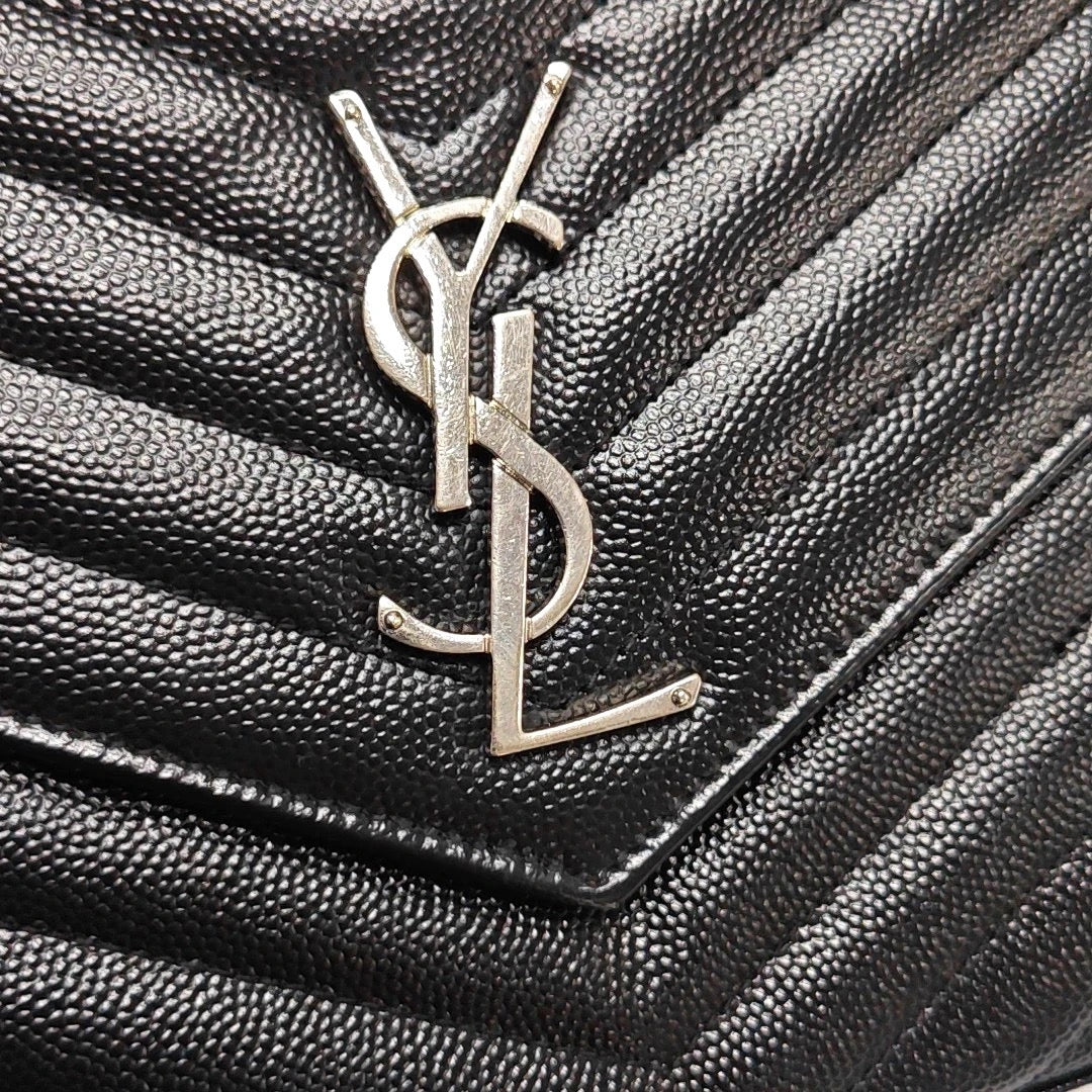 Ysl Matelass Chain Wallet