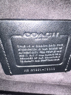 Rare Coach Tabby Shoulder Bag 26 – Burgundy Leather & Suede with Crystal 'C' Buckle