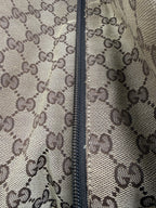 Gucci Vintage Princy Web Shoulder Bag in GG Canvas