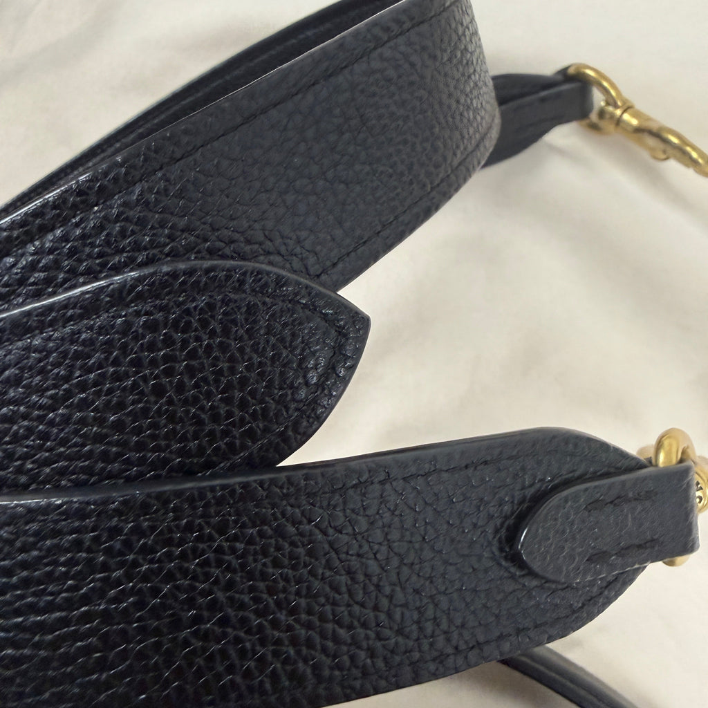 Coach Black Leather Tabby 26 Shoulder Bag