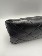 Pre-owned Chanel Black 2.55 Reissue Classic Flap Bag