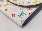 Louis Vuitton White Murakami Canvas Wallet