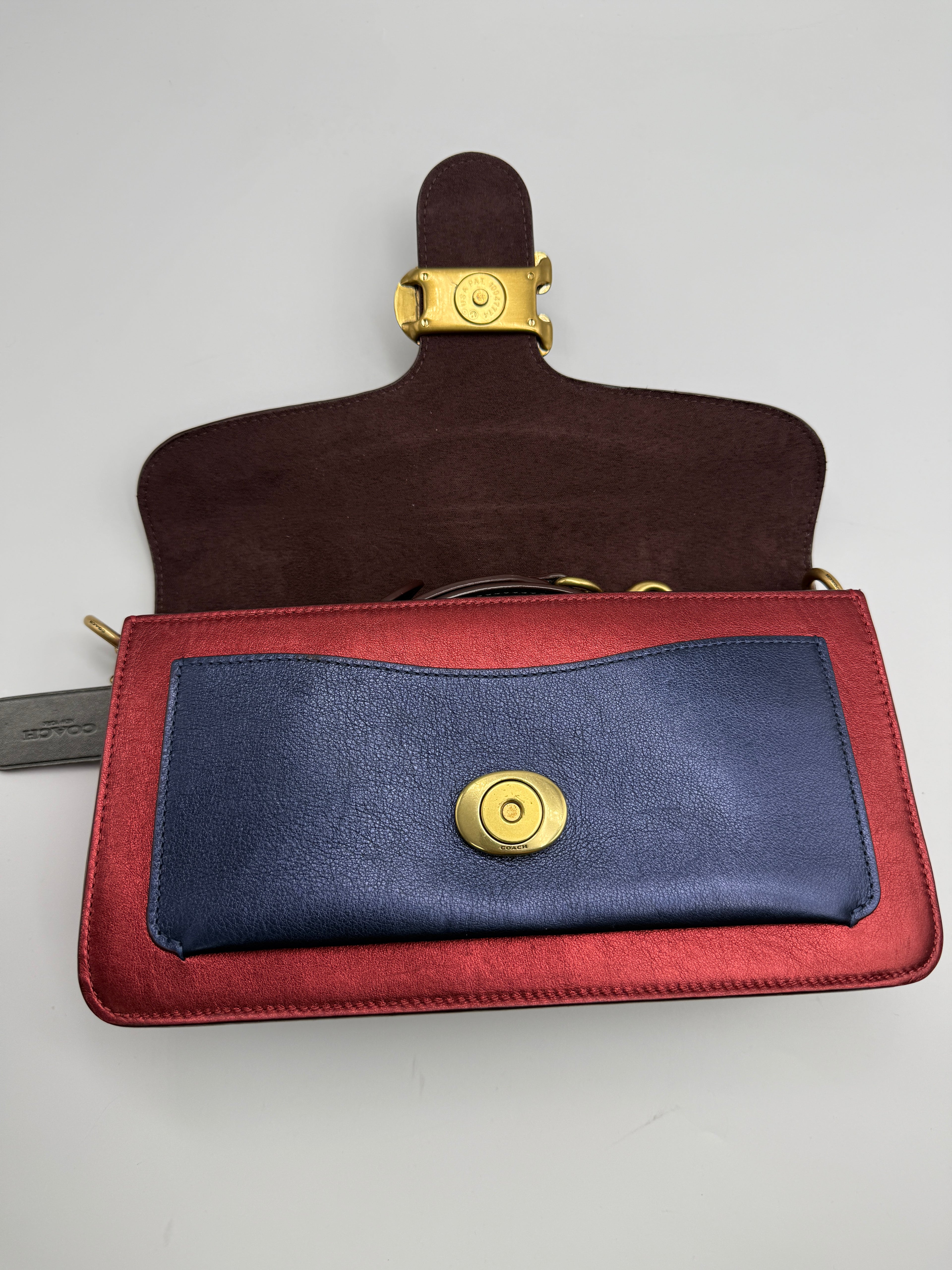 Coach Tabby Shoulder Bag 26 in Multi-Colored Leather