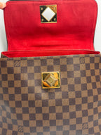 Product Title Louis Vuitton Vintage Bergamo MM in Damier Ébène Canvas