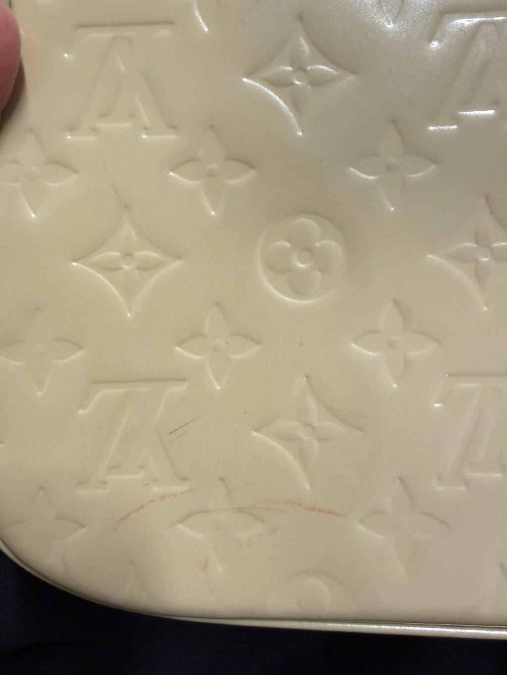 Louis Vuitton Bellflower in Blanc Corail Monogram Vernis