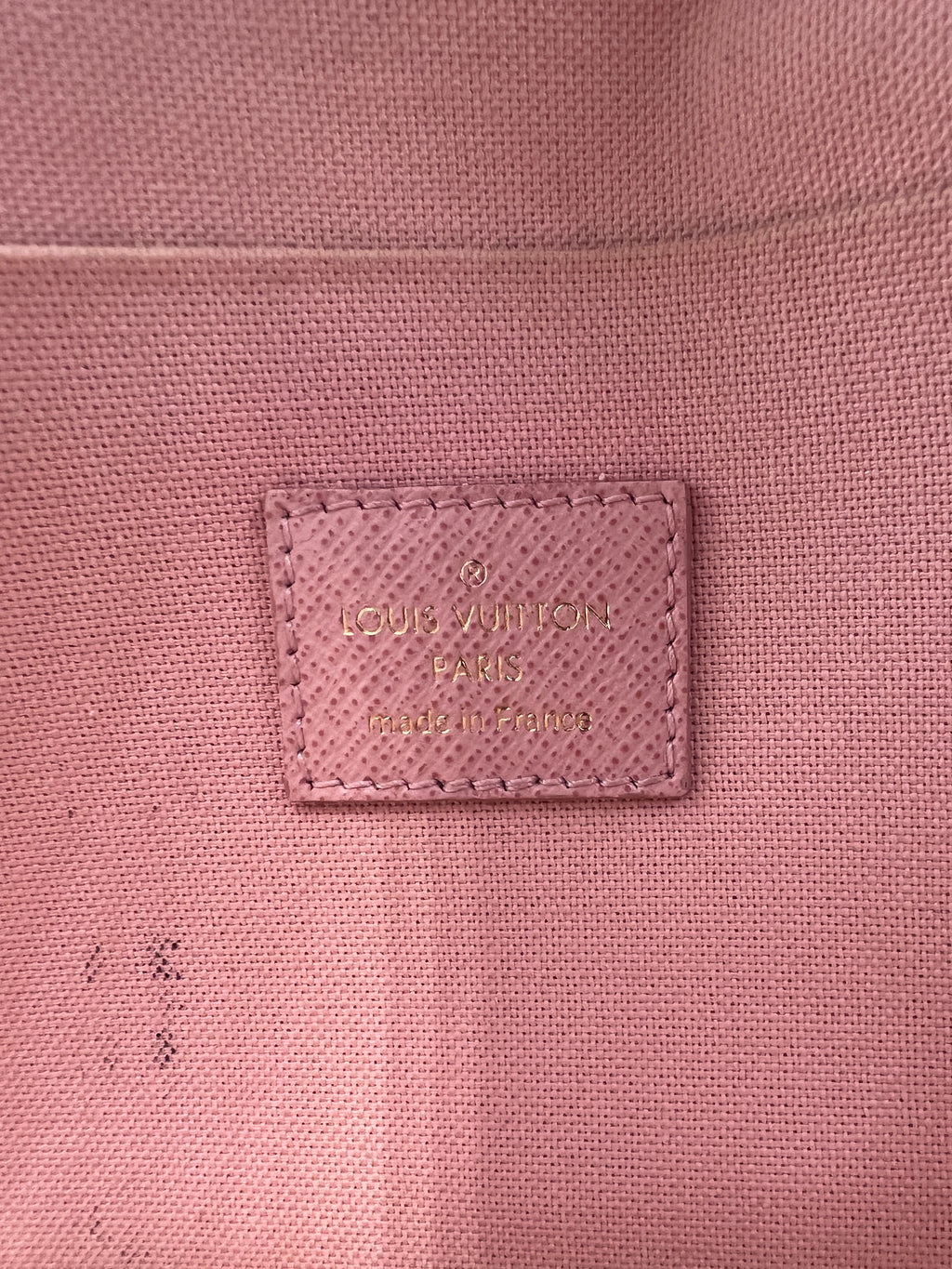 Louis Vuitton Félicie Pochette (2017) in Damier Azur Canvas - Preloved