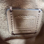 Coach Tabby Top Handle 20 Pebbled Leather Bag – Chalk White