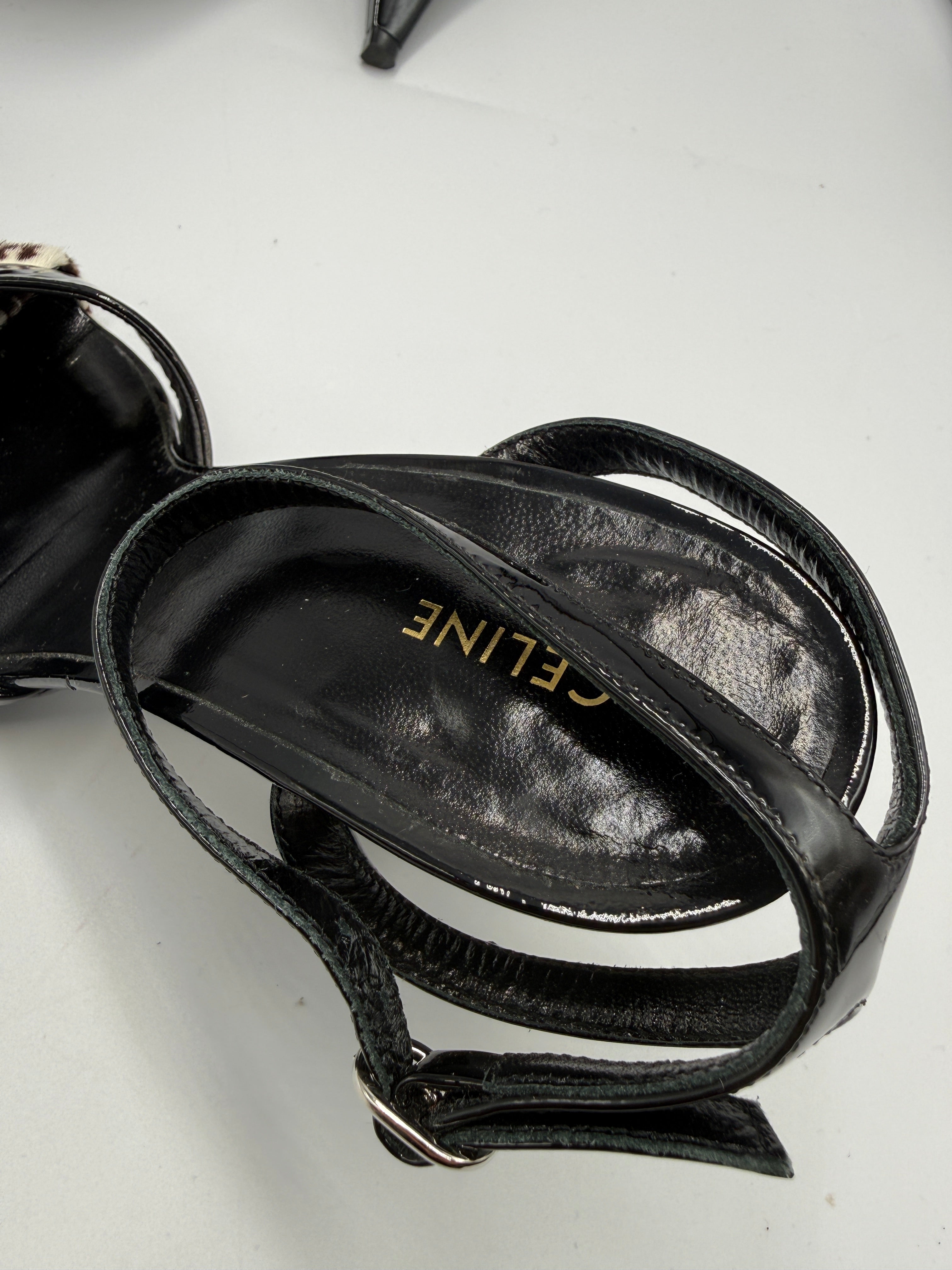 Celine Heels in  Black Pre-owned