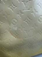 Louis Vuitton Monogram Vernis Houston Tote Bag in Pearl / Yellow