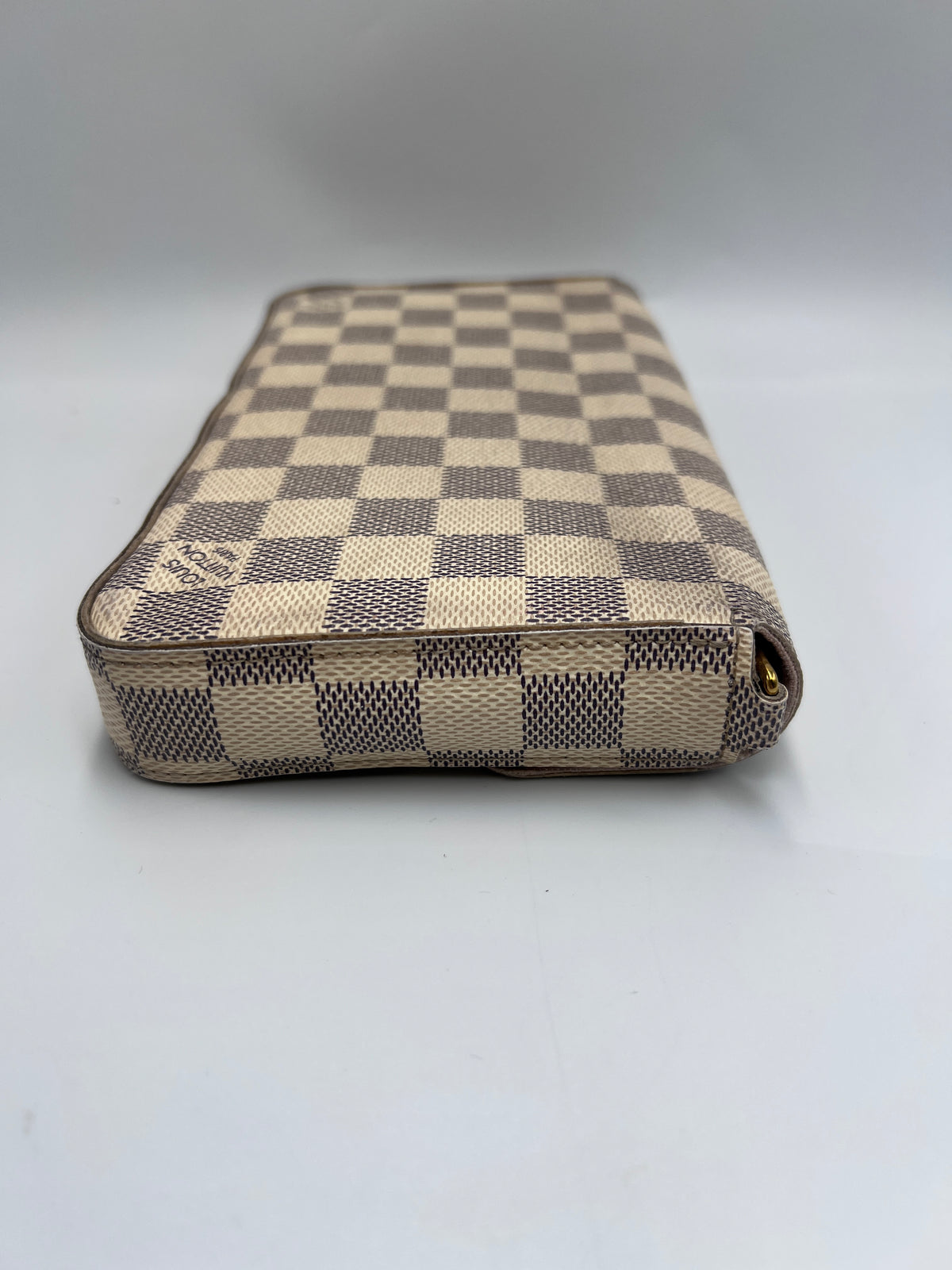 Louis Vuitton Félicie Pochette (2017) in Damier Azur Canvas - Preloved