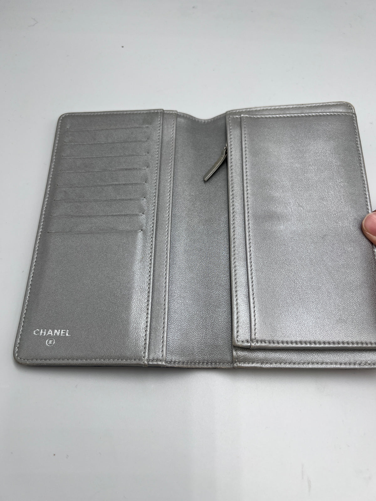 Chanel Black Lambskin Wallet