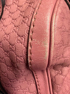 Gucci Micro Guccissima Joy Boston Bag Pink Calfskin Leather