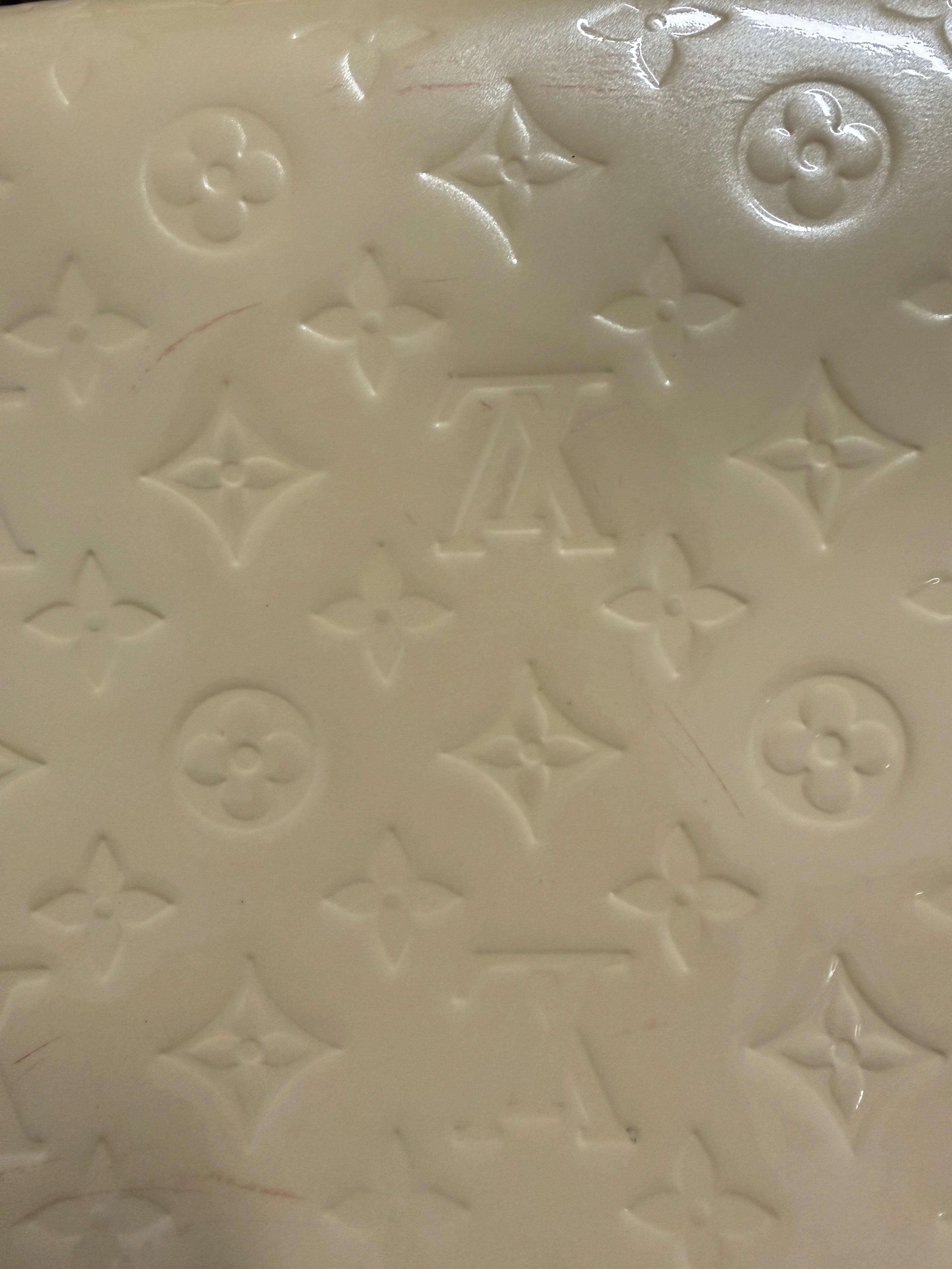 Louis Vuitton Bellflower in Blanc Corail Monogram Vernis