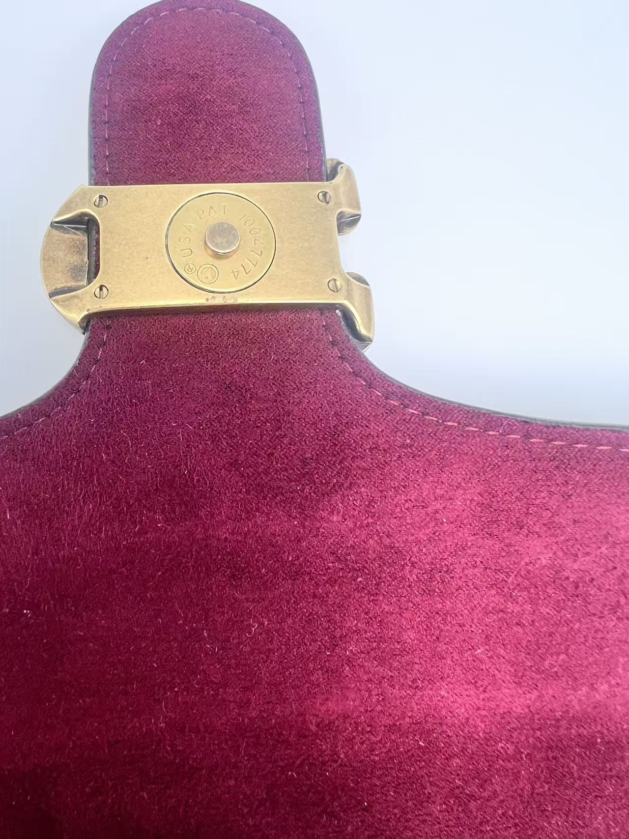 Coach Tabby Shoulder Bag 26 in Brown Polished Pebble Leather