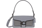 Coach Tabby Shoulder Bag 26 in Grey Polished Pebble Leather