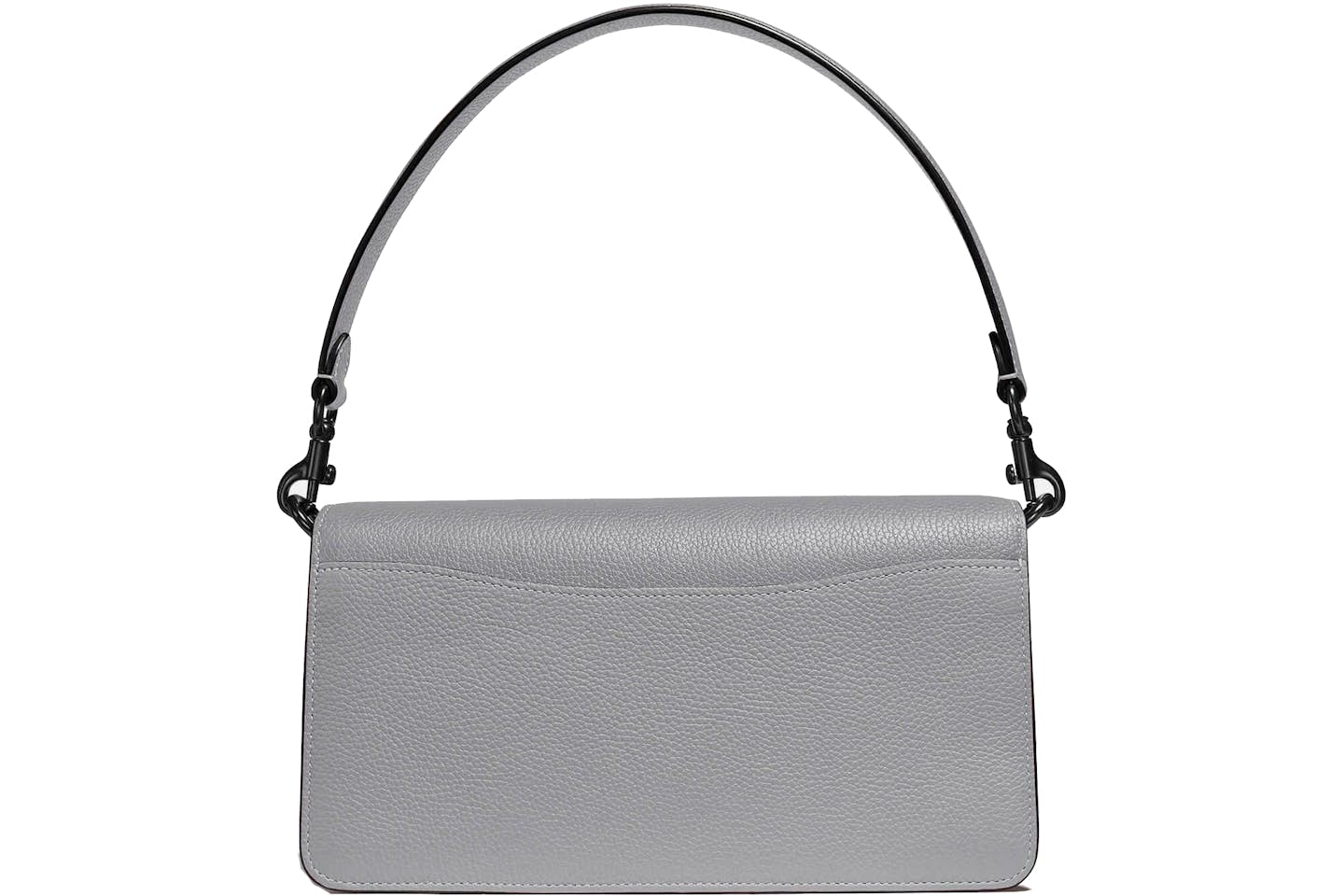 Coach Tabby Shoulder Bag 26 in Grey Polished Pebble Leather