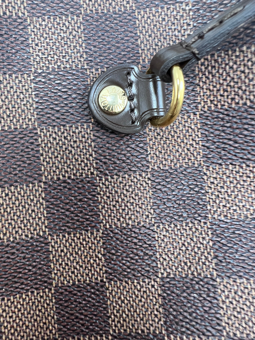 Louis Vuitton Damier Ebene  Neverfull GM Tote Bag