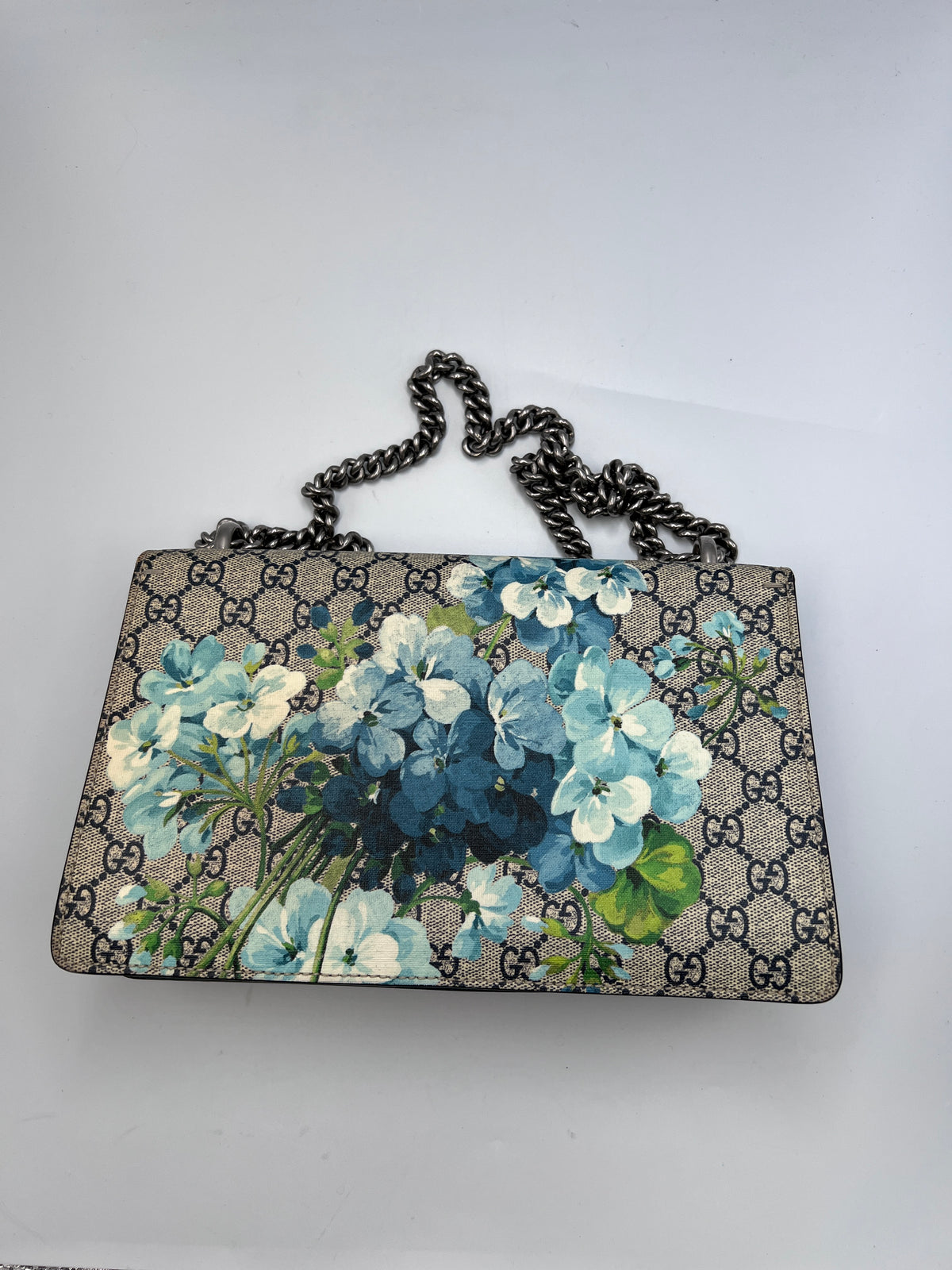 Gucci GG Supreme Blooms Dionysus Medium Shoulder Bag