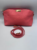 Burberry Grained Leather Logo Plaque Shoulder Bag
