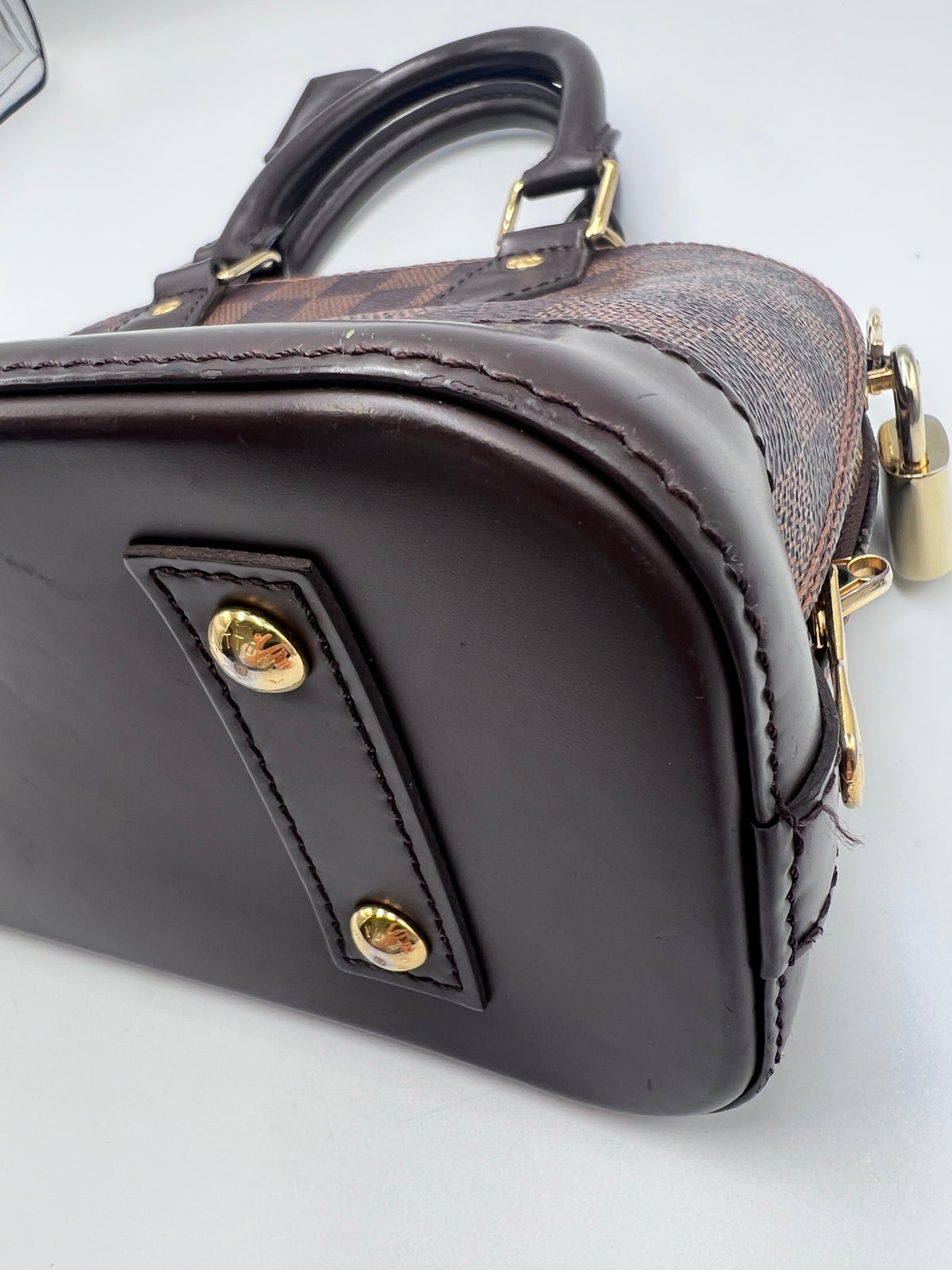 Louis Vuitton Damier Ebene Alma  Bag