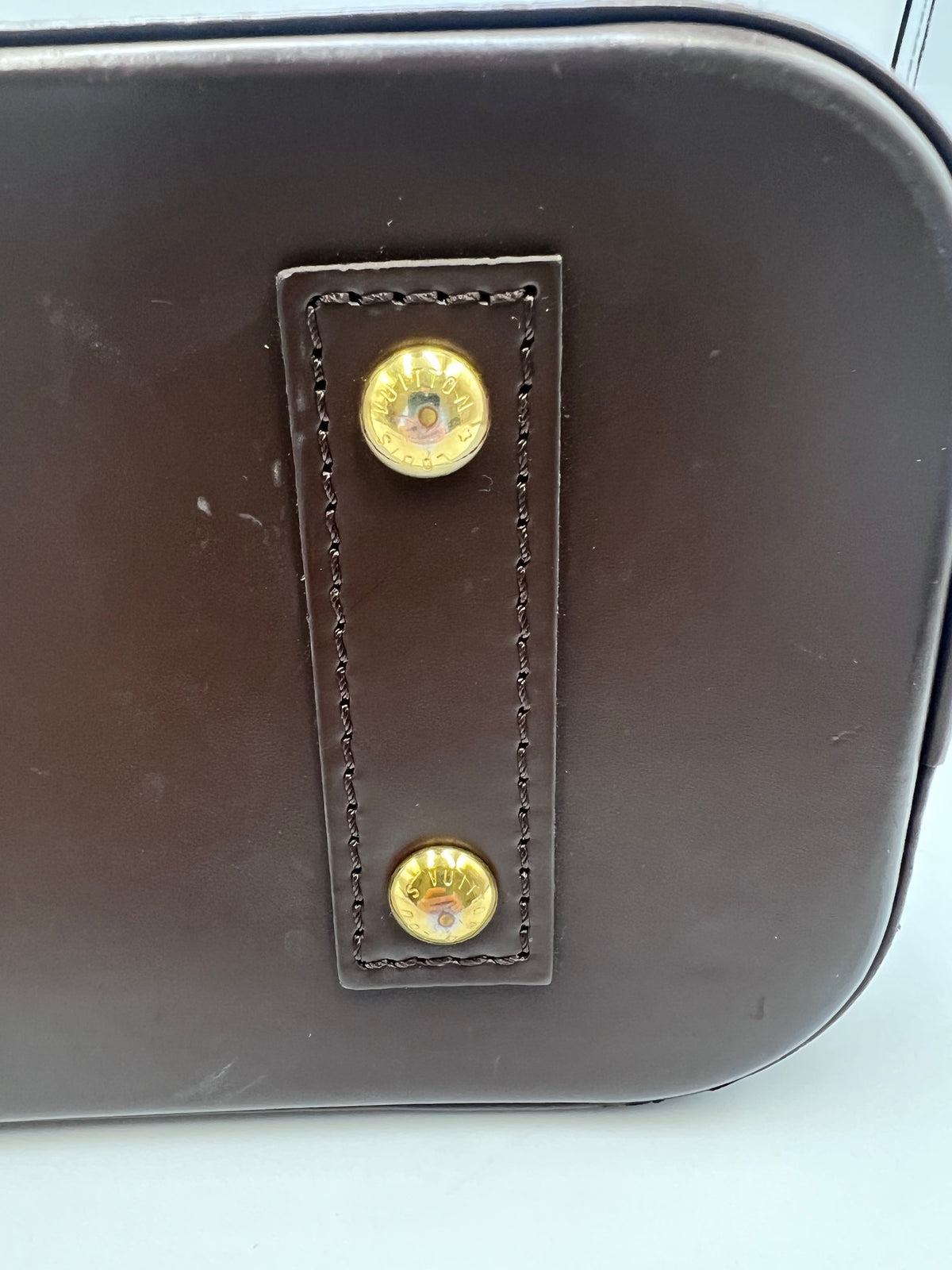 Louis Vuitton Damier Ebene Alma  Bag