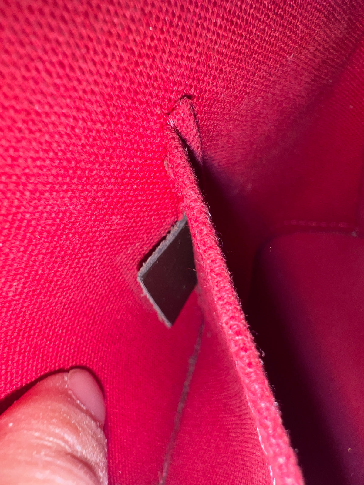 Louis Vuitton Damier Ebene Alma  Bag