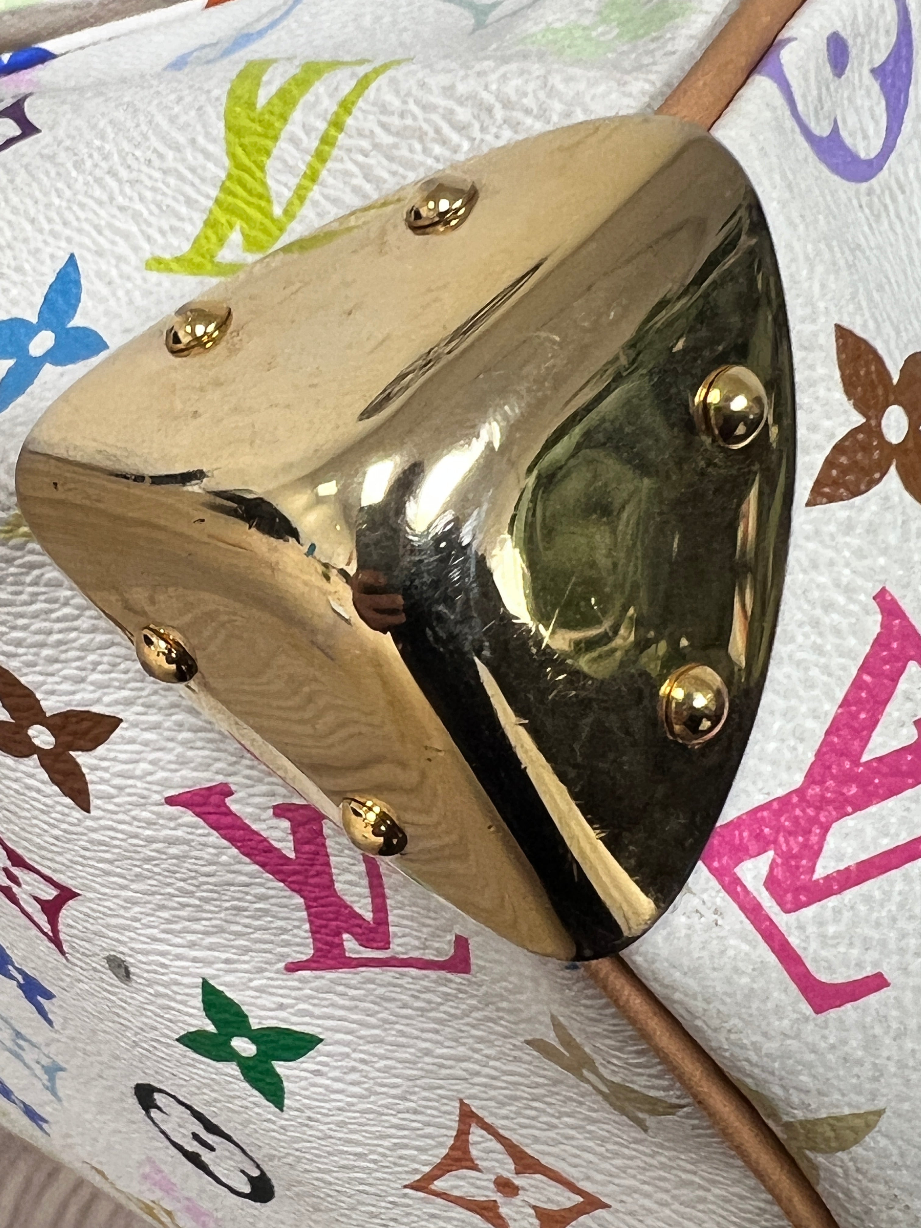 Louis Vuitton Speedy 30 Multicolore Monogram Canvas – White