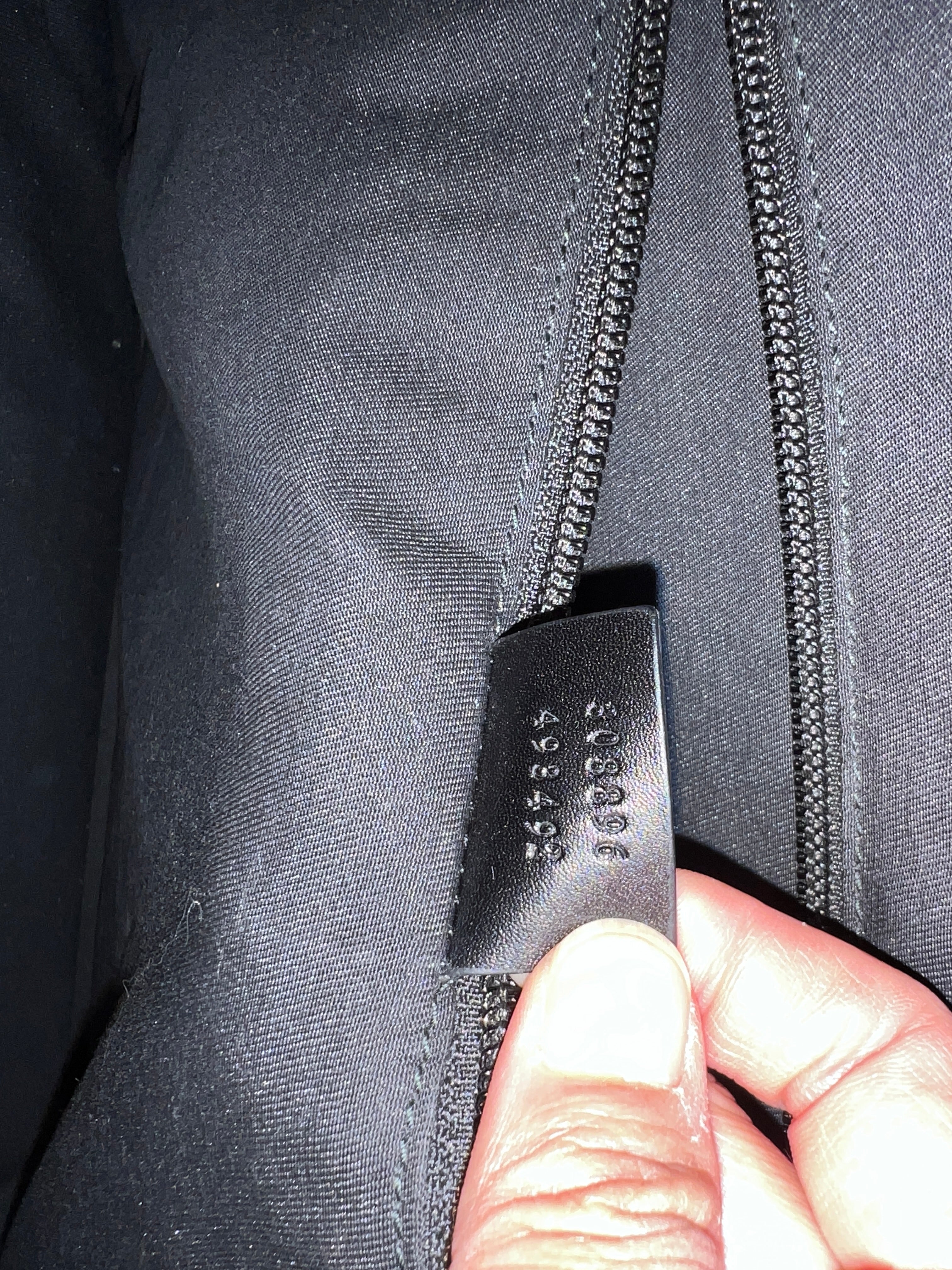 Gucci Black Leather Tote Bag