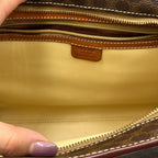 Vintage Celine Macadam Canvas Horizontal Tote Bag