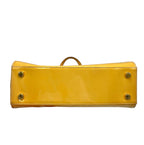 Louis Vuitton Brea MM Monogram Vernis Amarante Yellow