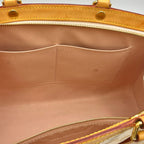 Louis Vuitton Brea MM Monogram Vernis Amarante Yellow