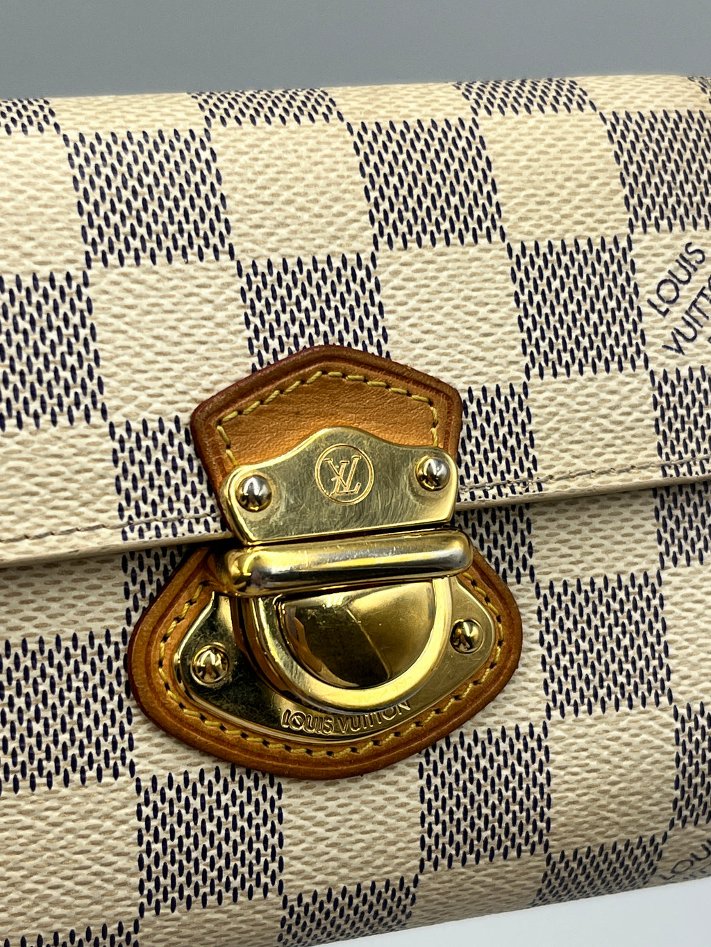 Louis Vuitton Koala Wallet in Damiere Azur Canvas