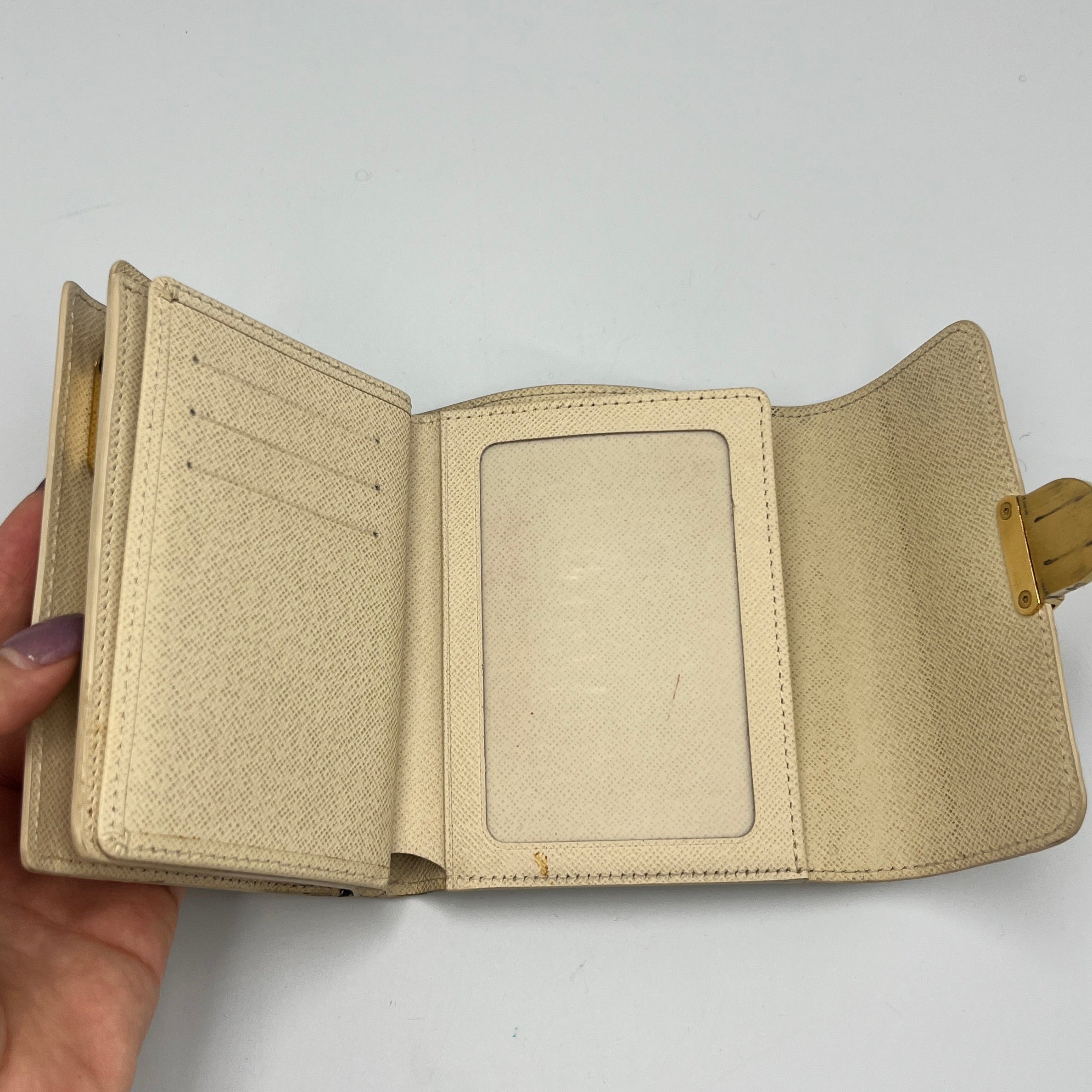 Louis Vuitton Koala Wallet in Damiere Azur Canvas