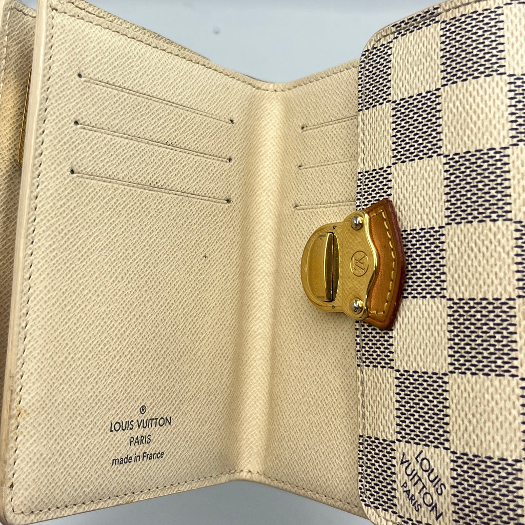Louis Vuitton Koala Wallet in Damiere Azur Canvas