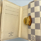 Louis Vuitton Koala Wallet in Damiere Azur Canvas