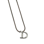 Dior 30 Montaigne East-West Bag in Blue Dior Oblique Tapestry with Gold Chain