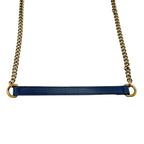 Gucci Interlocking G Medium Shoulder Bag in Blue Dollar Calf Leather