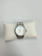 Tissot T-Classic Stainless Steel Ladies Watch - White Dial with Roman Numerals
